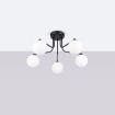 Ljuskrona ASTRAL 5 svart