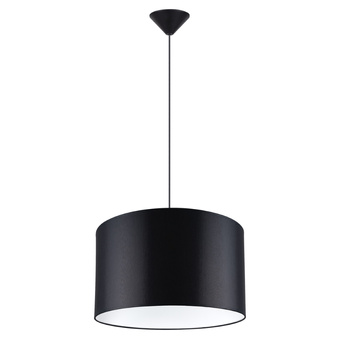NOVA 40 taklampa svart + 1x LED-lampa E27 3000K varm 7,5W 620lm