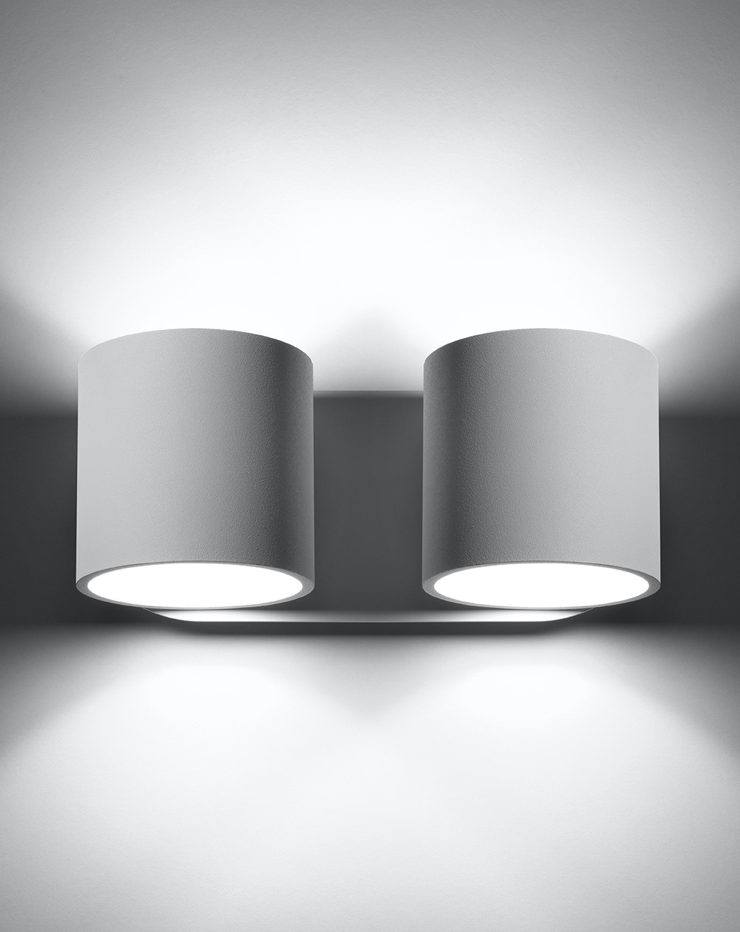 Vägglampa ORBIS 2 vit + 2x LED-lampa G9 4000K kall 4,5W 530lm