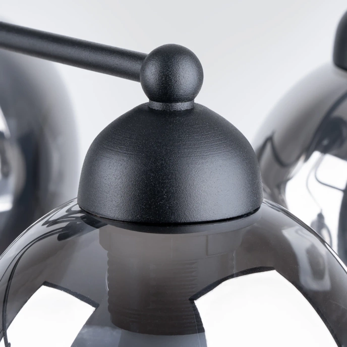 Ljuskrona FILLAN 5 svart