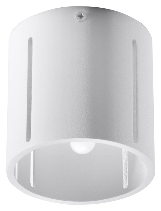Plafond INEZ vit + 1x LED-lampa G9 3000K varm 4,5W 510lm
