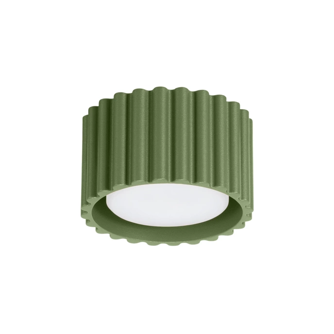 Taklampa AURA 1 olivgrön Gx53