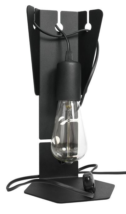 Skrivbordslampa ARBY svart + 1x LED-lampa E27 4000K Cold 7,5W 650lm