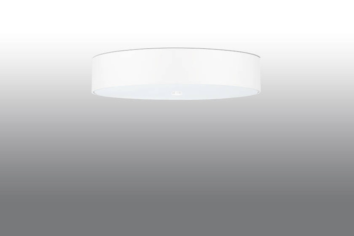 Plafond SKALA 60 vit + 5x LED-lampa E27 4000K Kall 7,5W 650lm