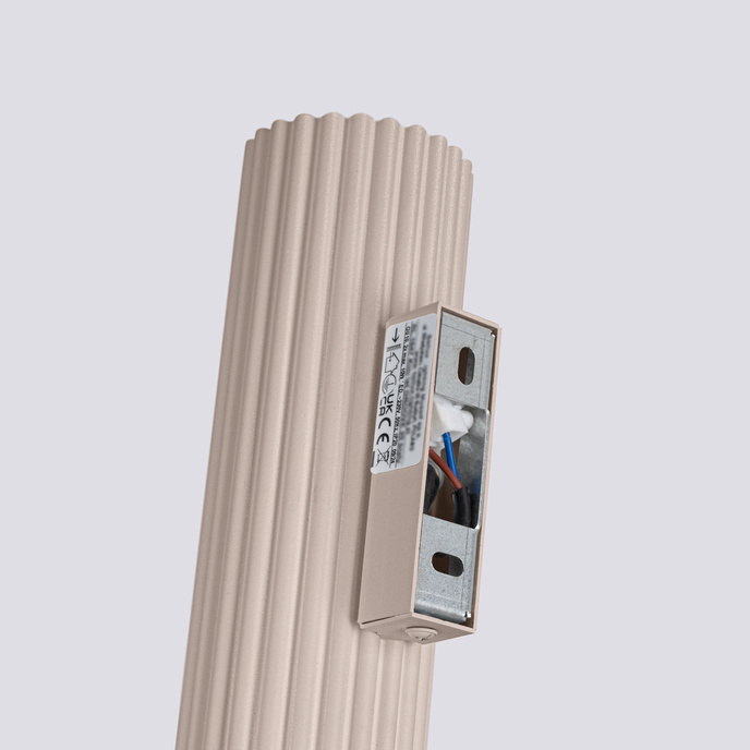 Vägglampa KARBON 20 taupe