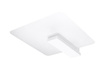 Plafond LAPPO vit + 2x LED-lampa E27 3000K varm 7,5W 620lm