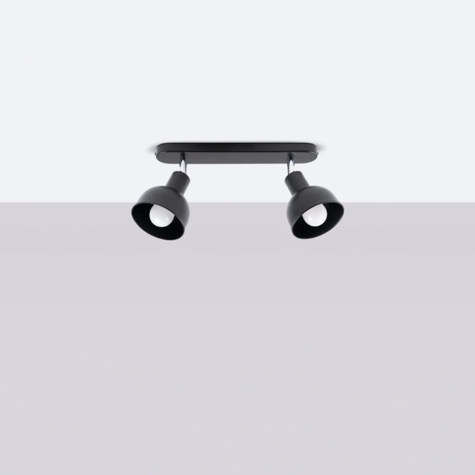 Taklampa ELBA 2 svart