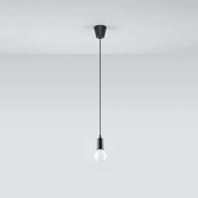 Pendel lampa DIEGO 1 svart