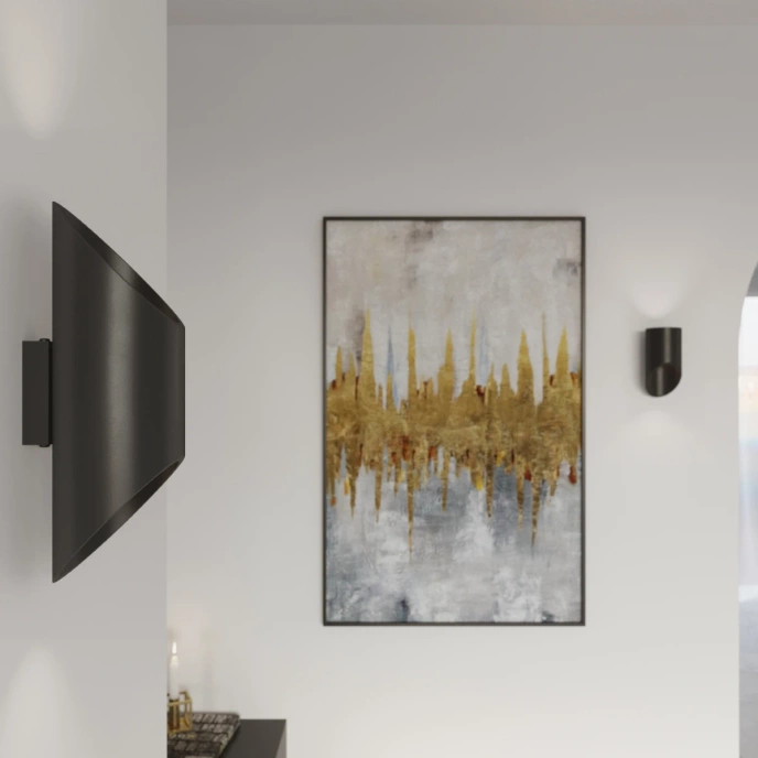 Vägglampa PENNE 20 svart