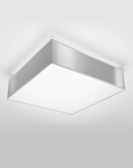 Takplafond HORUS 35 GREY + 2x LED-lampa E27 4000K Cold 7,5W 650lm