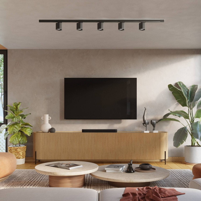 Taklampa, 5-punkts, 3-fas strömskenesystem, ORBIS