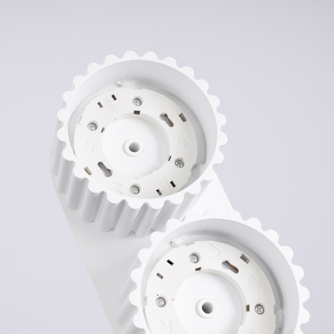 Taklampa AURA 2 vit Gx53