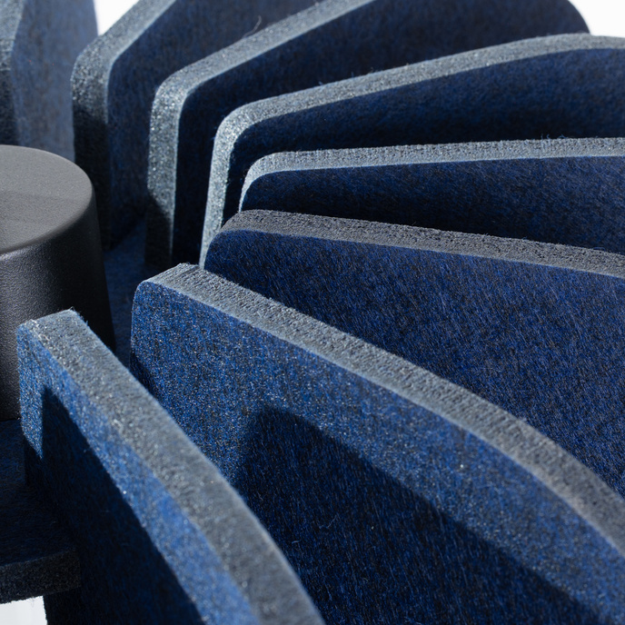 Pendellampa MULA 45 marinblå