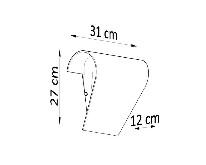 Vägglampa CLINO 2 + 2x LED-lampa E27 3000K varm 7,5W 620lm