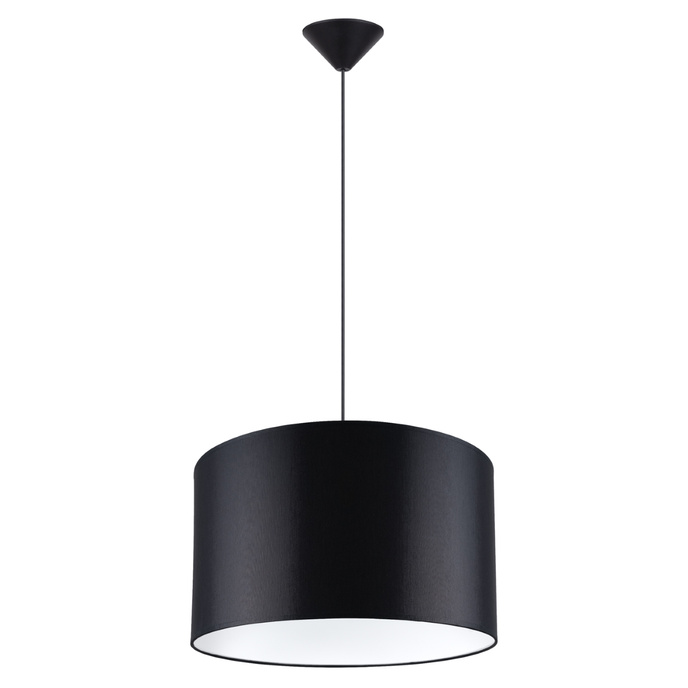 NOVA 40 taklampa svart + 1x LED-lampa E27 4000K Cold 7,5W 690lm