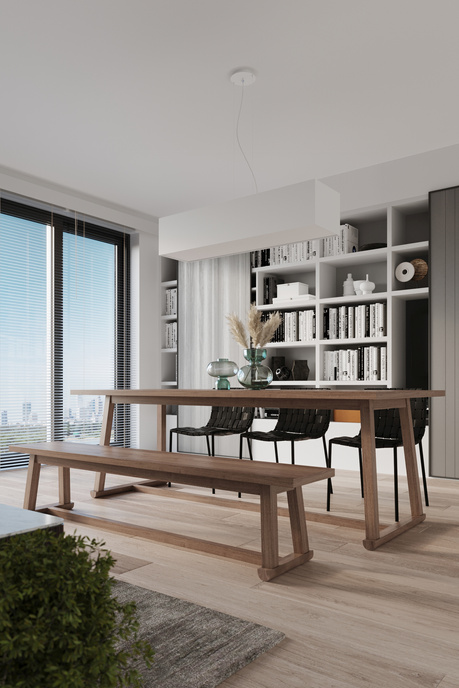 Ljuskrona SANTA BIS 80 vit + 3x LED-lampa E27 4000K Kall 7,5W 650lm