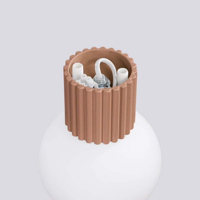 Vägglampa HALO mocka IP44