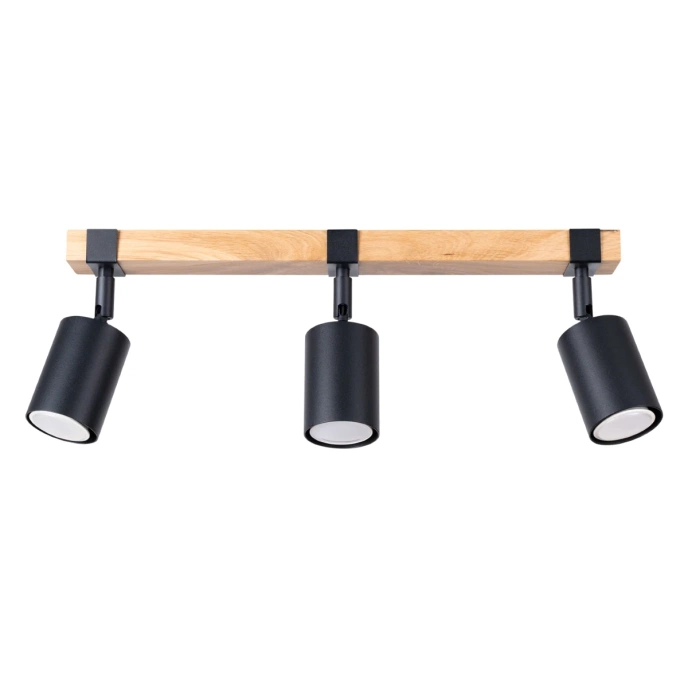 Taklampa FAGER 3 svart