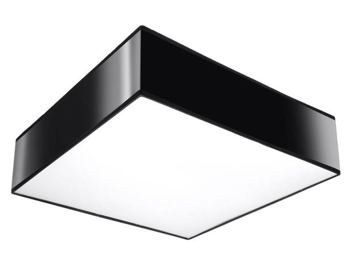 Takplafond HORUS 35 BLACK + 2x LED-lampa E27 3000K varm 7,5W 620lm