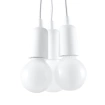 Pendel lampa DIEGO 3 vit