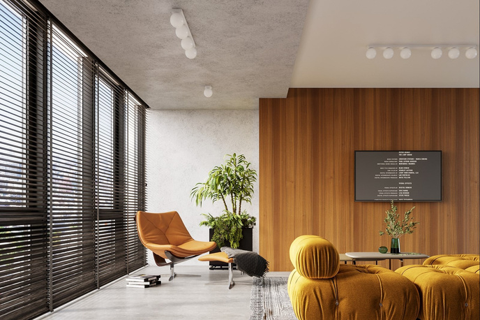 Plafond YOLI 4 vit + 4x LED-lampa G9 3000K varm 4,5W 450lm