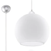 Pendel lampa BALL vit