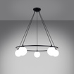 Ljuskrona YOLI 5 + 5x LED-lampa G9 3000K varm 4,5W 450lm