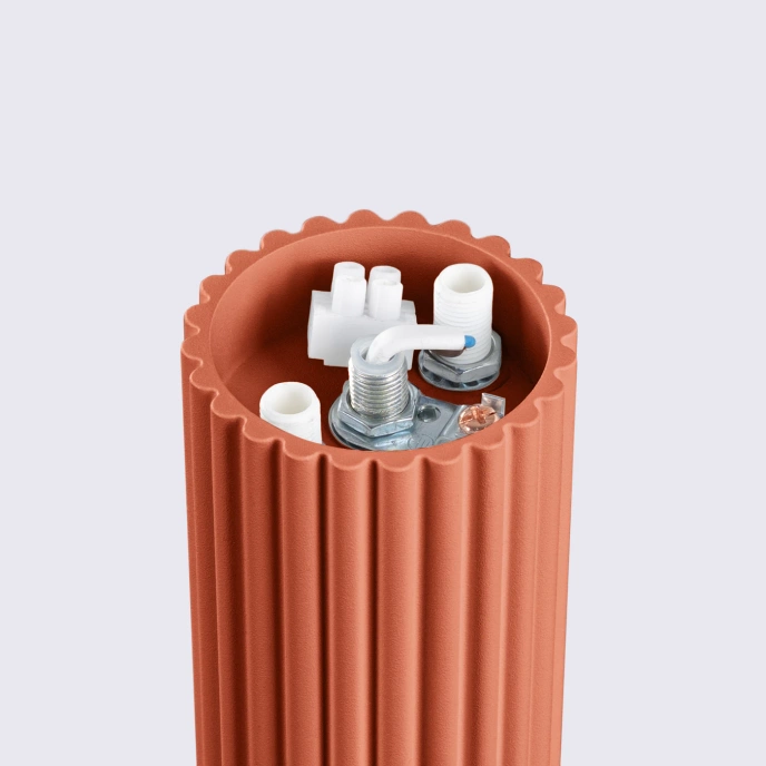 Taklampa HALO röd ochra IP44