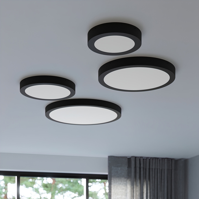Plafond ONYX 30 vit LED 3000K