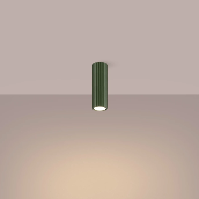 Plafond KARBON 20 olivgrön