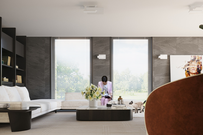 Plafond LAPPO vit + 2x LED-lampa E27 3000K varm 7,5W 620lm