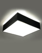 Takplafond HORUS 35 BLACK + 2x LED-lampa E27 3000K varm 7,5W 620lm