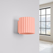 Vägglampa AURA persika G9