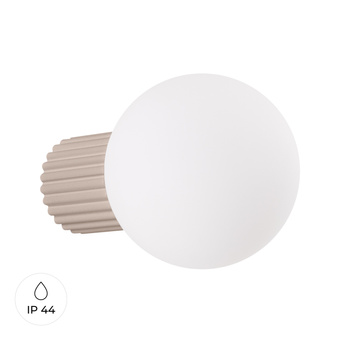 Vägglampa HALO taupe IP44