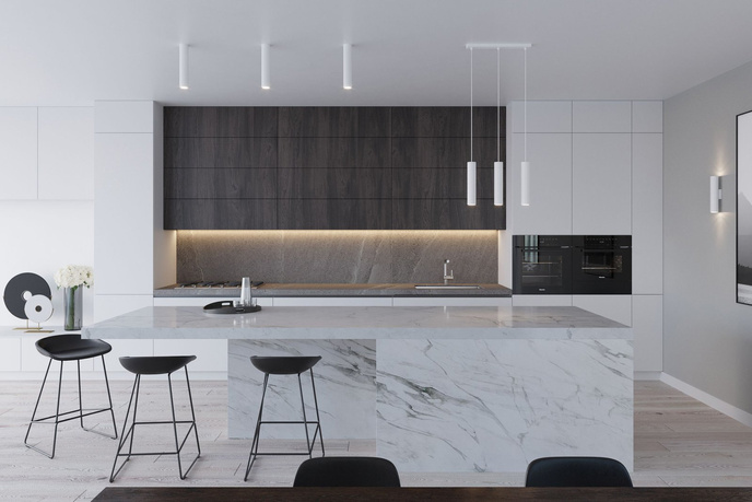 LAGOS 1 taklampa vit + 1x GU-10 LED-lampa 4000K kall 7W 630lm