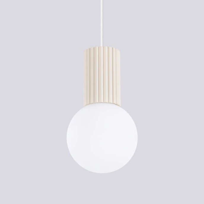HALO 1 taklampa beige