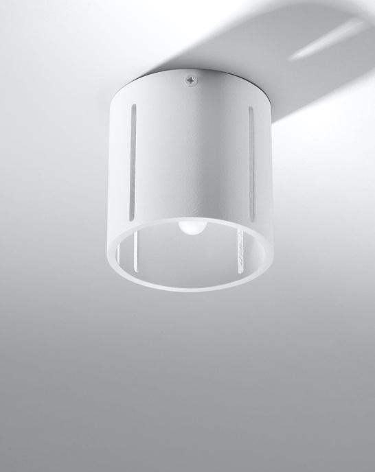 Plafond INEZ vit + 1x LED-lampa G9 3000K varm 4,5W 510lm