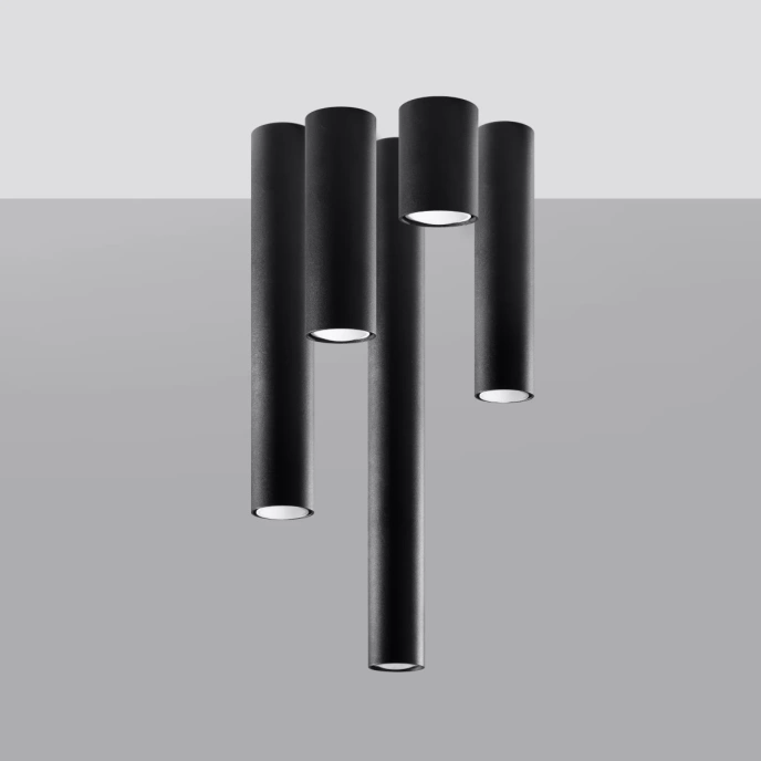 Taklampa LAGOS 60 svart