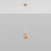 Pendel lampa WOODY naturträ