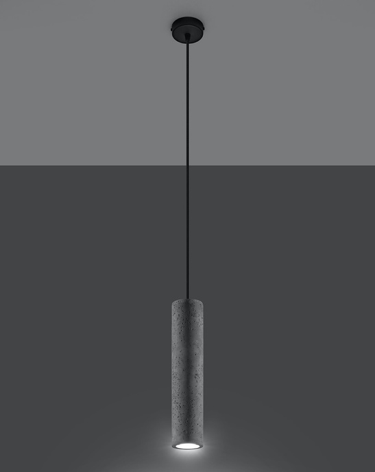 LUVO 1 taklampa + 1x GU-10 3000K varm 7W LED-lampa 620lm