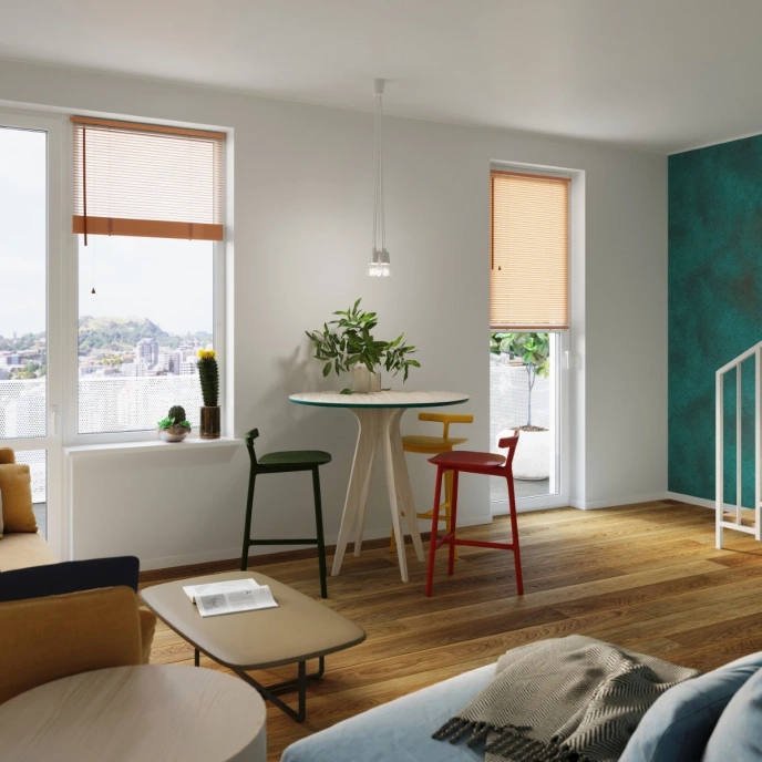 DIEGO 1 taklampa vit