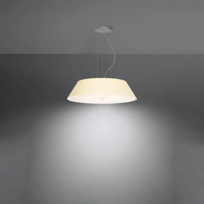 Ljuskrona VEGA 60 vit