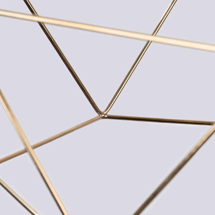 TRIOM 30 pendellampa i guld