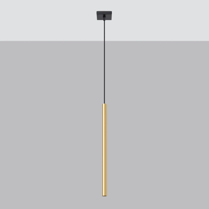 Hänglampa PASTELO 1 polerat guld