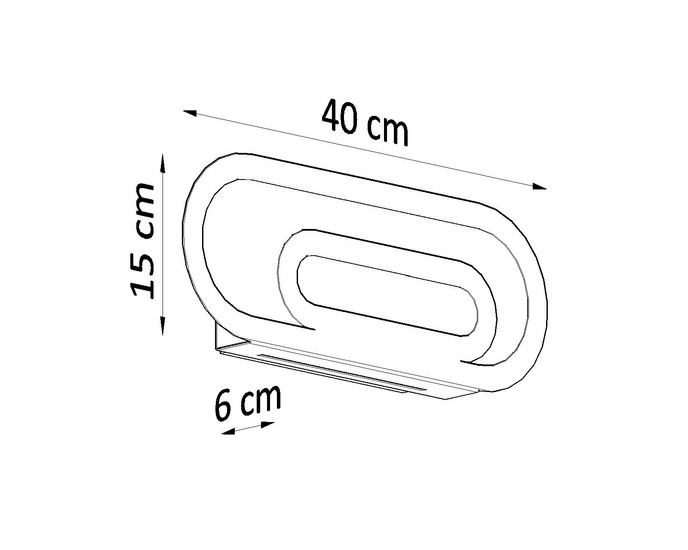 Vägglampa SACCON vit + 2x LED-lampa G9 4000K kall 4,5W 530lm