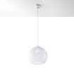 Pendel lampa BALL transparent