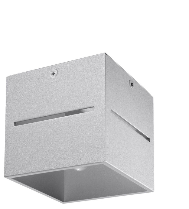 Plafond LOBO grå + 1x LED-lampa G9 3000K varm 4,5W 510lm