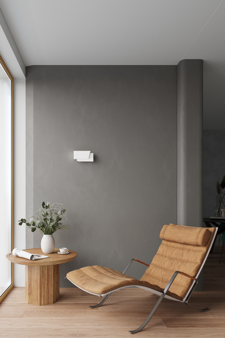 Vägglampa PIEGARE vit + 1x LED-lampa G9 4000K kall 4,5W 530lm