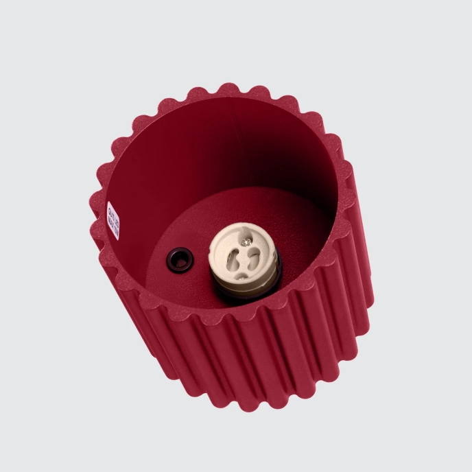 Taklampa AURA 1 burgundy GU10