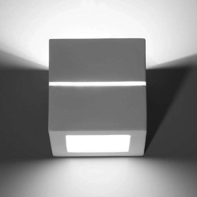 Vägglampa keramik LEO LINE